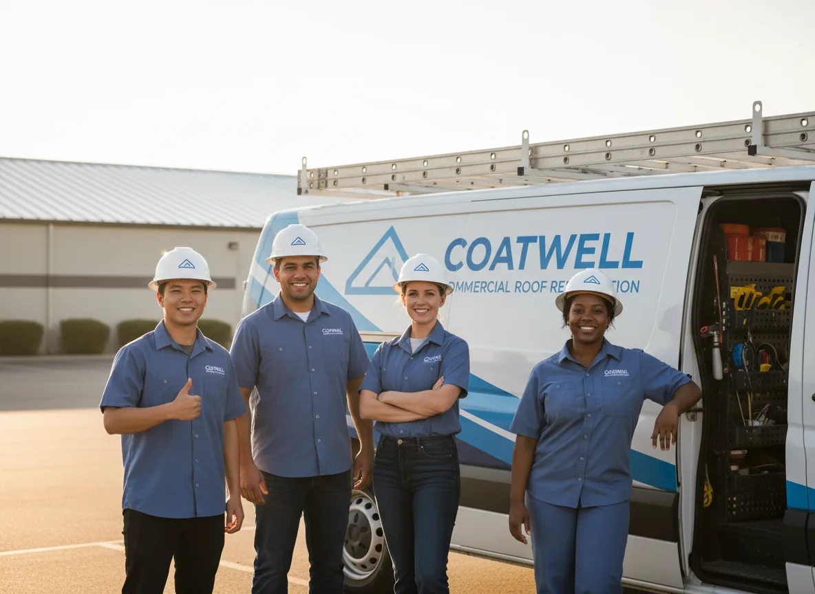 Commercial roof coating company in Chandler, OK